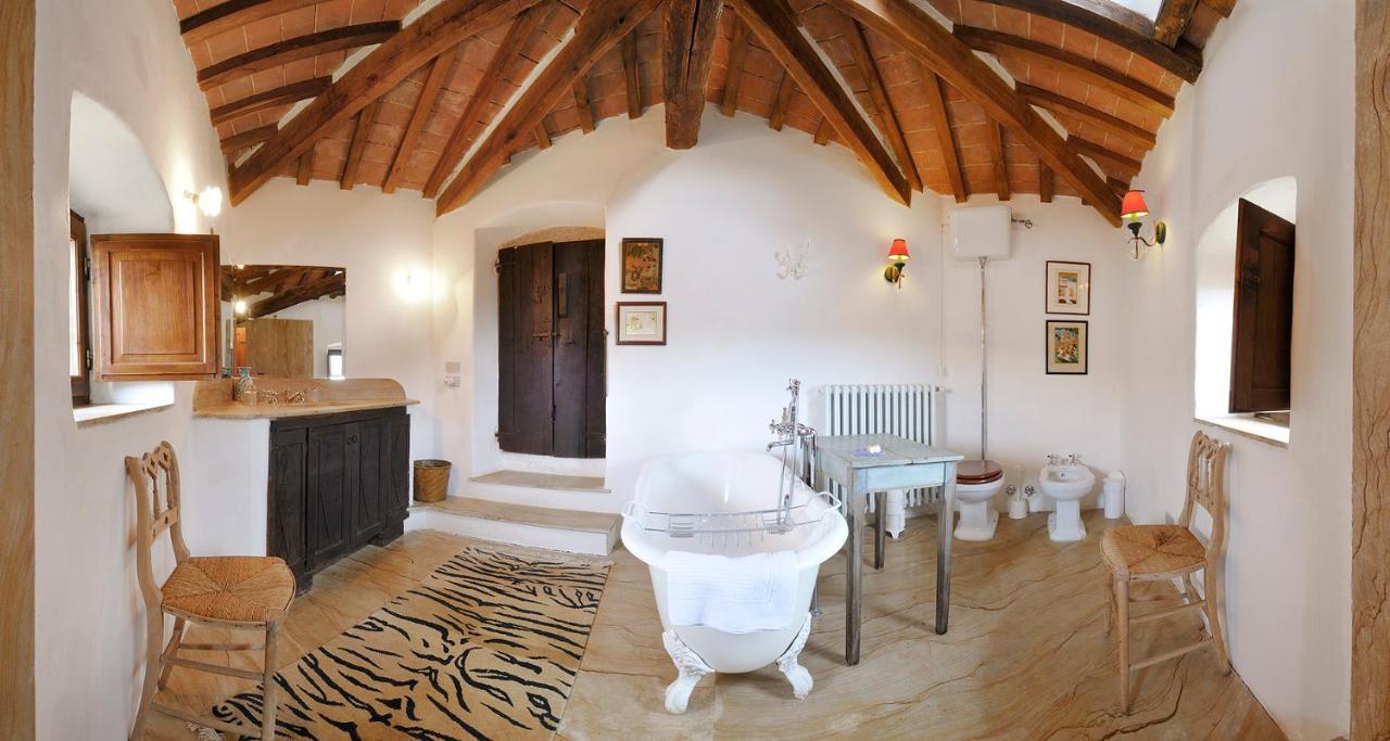 Castello Di Potentino Seggiano ภายนอก รูปภาพ