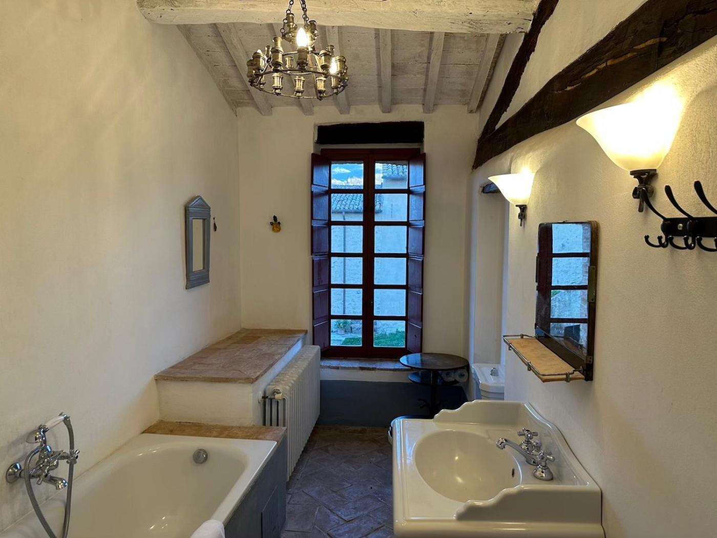 Castello Di Potentino Seggiano ภายนอก รูปภาพ