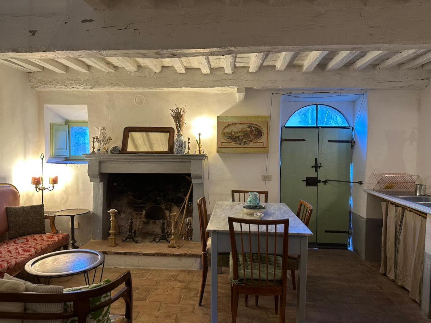 Castello Di Potentino Seggiano ภายนอก รูปภาพ
